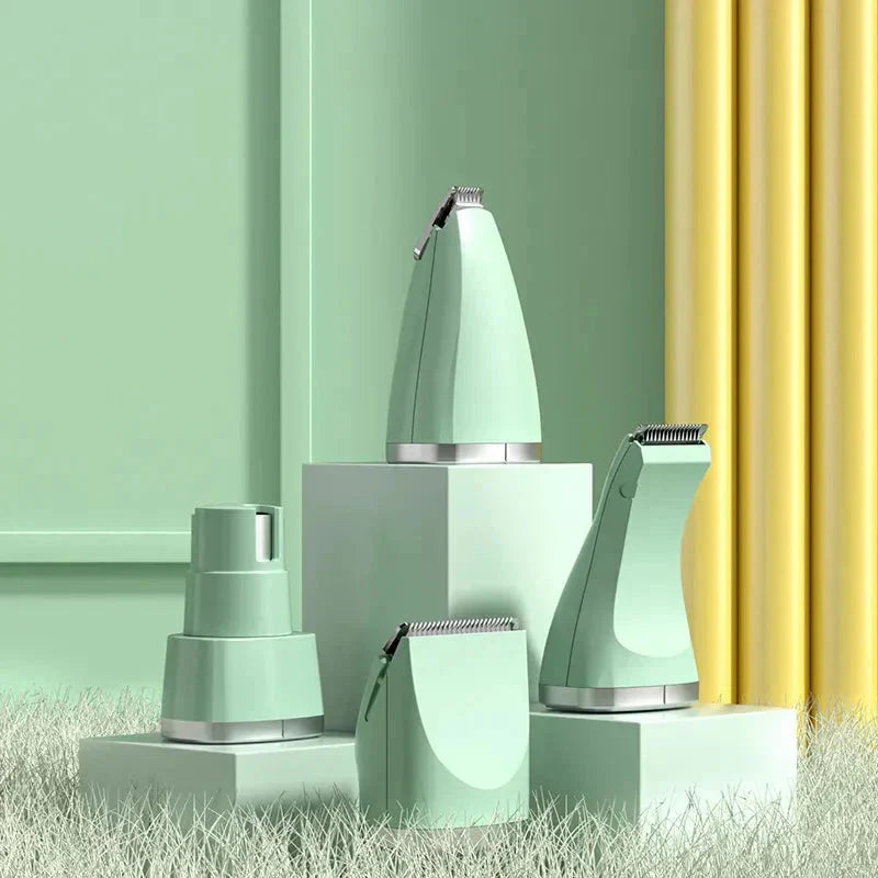 Ultimate 4-In-1 Electric Pet Grooming Kit for a Happy, Healthy Pet