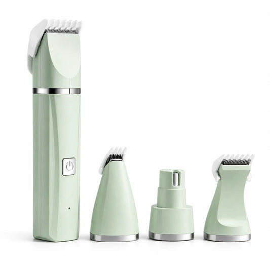 Ultimate 4-In-1 Electric Pet Grooming Kit for a Happy, Healthy Pet