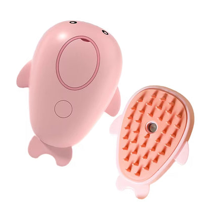 Ultimate 3-in-1 Electric Pet Grooming Brush with Steam & Spray - Perfect for Cats and Dogs!